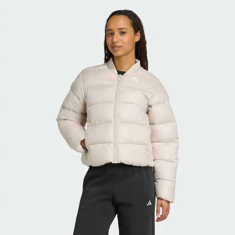 Giacca Essentials CLIMAWARM Synthetic Down Puffer Beige