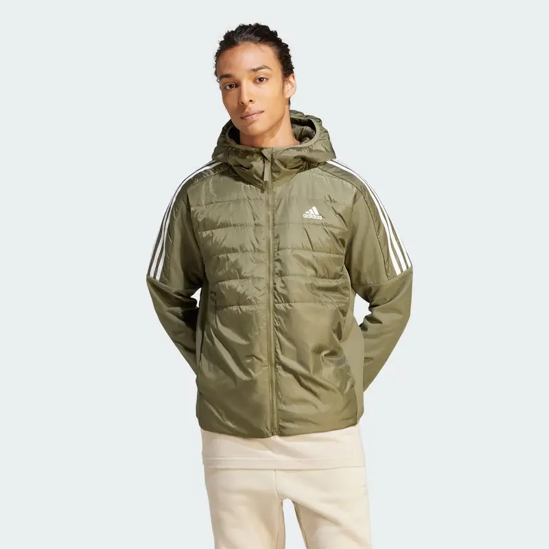 Giacca Essentials Insulated Hooded Hybrid | Adidas Beige