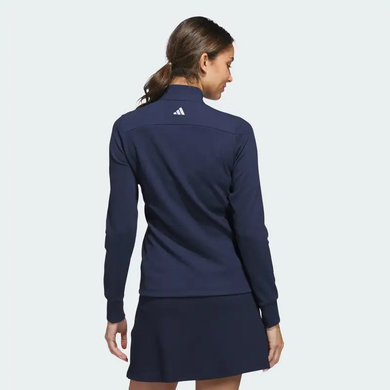 GIACCA FULL ZIP PERFORMANCE TEXTURE Collegiate Navy miniatura 2