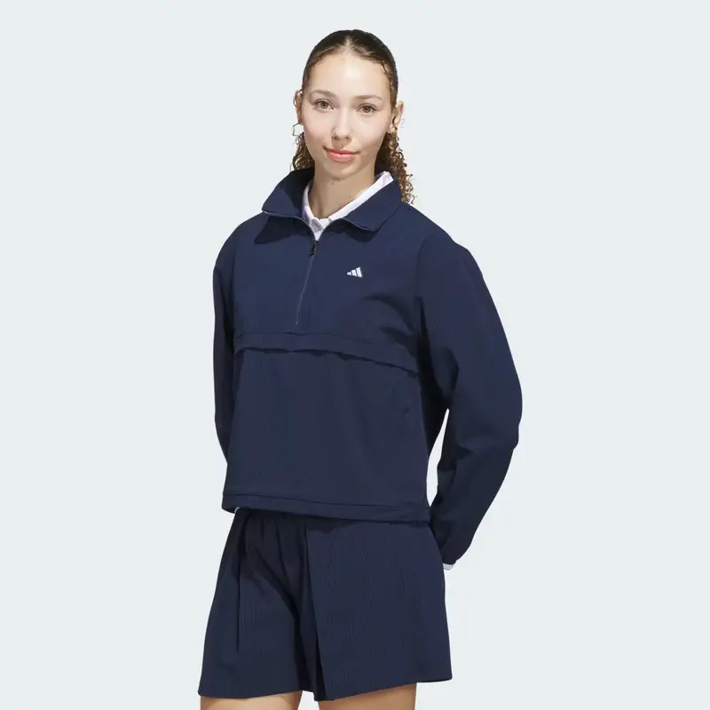 Giacca Go-to zip da un quarto Collegiate Navy