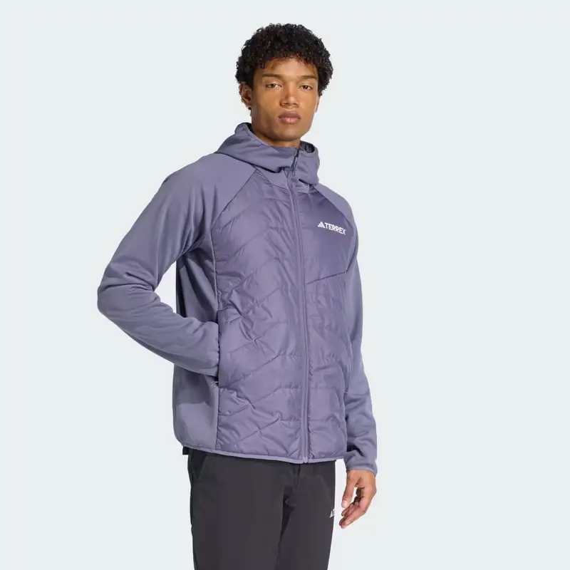 Giacca ibrida multiuso Terrex CLIMAWARM con cappuccio e isolamento Preloved Violet miniatura 3