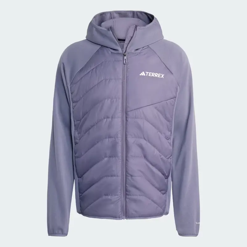 Giacca ibrida multiuso Terrex CLIMAWARM con cappuccio e isolamento Preloved Violet miniatura 4