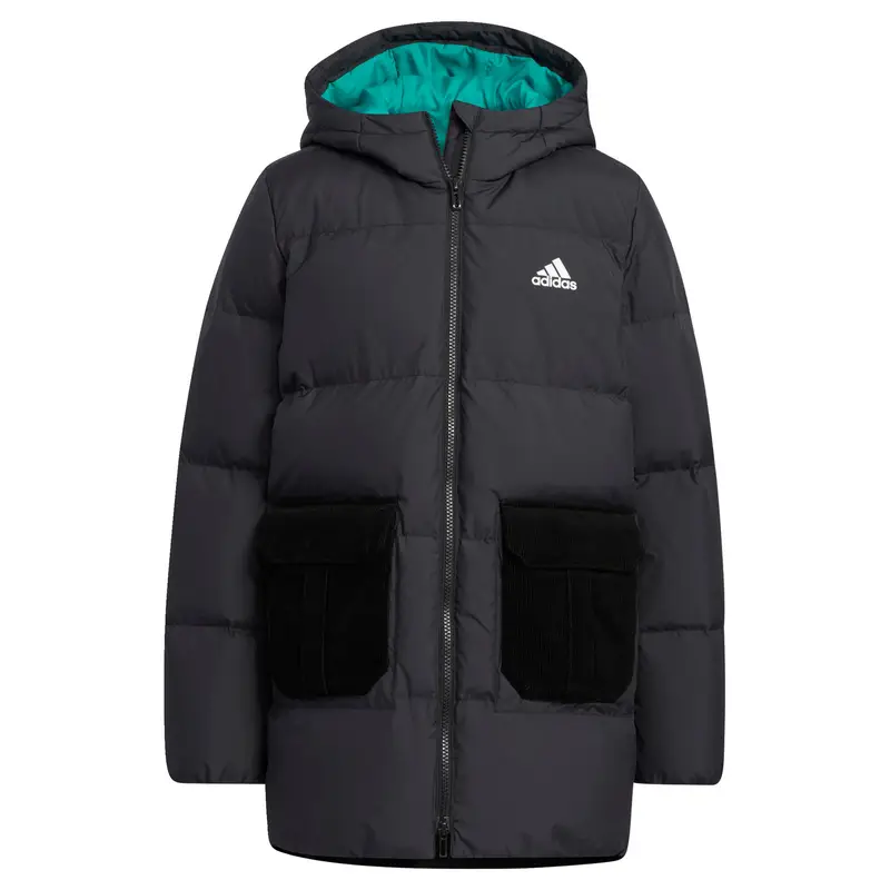 Giacca imbottita Badge of Sport Long Length | Adidas Nero