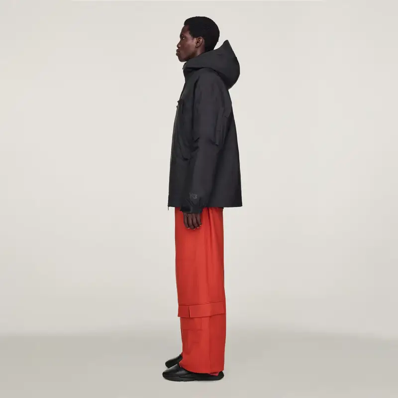 Giacca imbottita con cappuccio Y-3 GORE-TEX Black miniatura 2