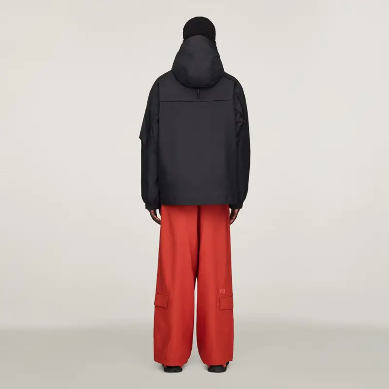 Giacca imbottita con cappuccio Y-3 GORE-TEX Black miniatura 3
