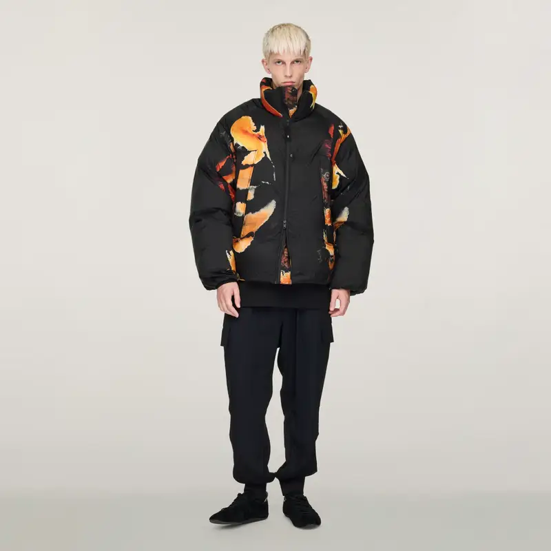 Giacca imbottita Y-3 AOP Multicolor miniatura 4