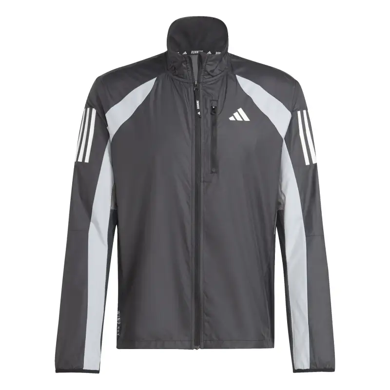 Giacca impermeabile adidas Own The Run Colorblock Noir