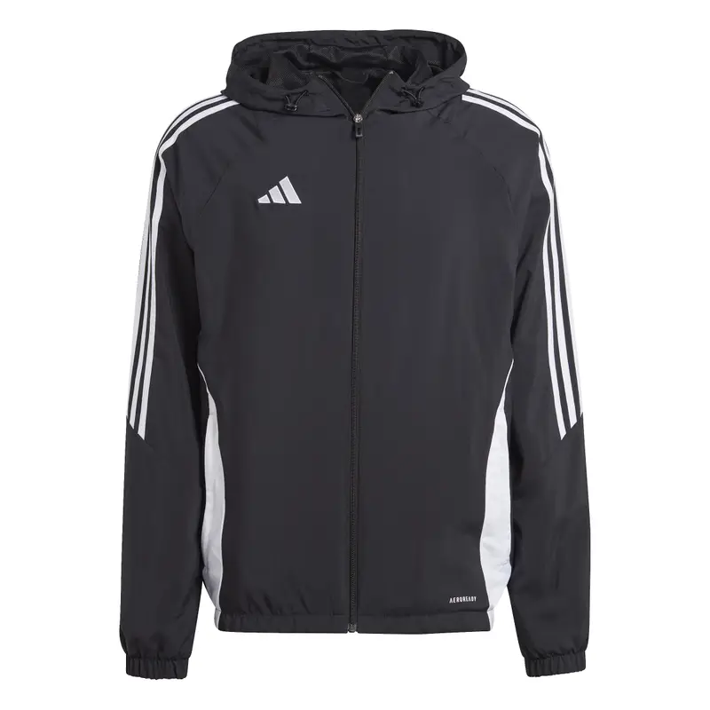 Giacca impermeabile Adidas Tiro 24 Noir