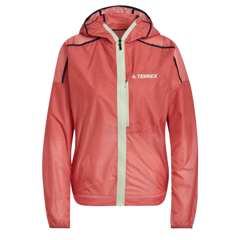 Giacca impermeabile da donna adidas Terrex Agravic Windweave Jaune
