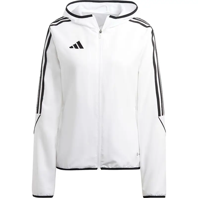 Giacca impermeabile da donna Adidas Tiro 23 League Blanc