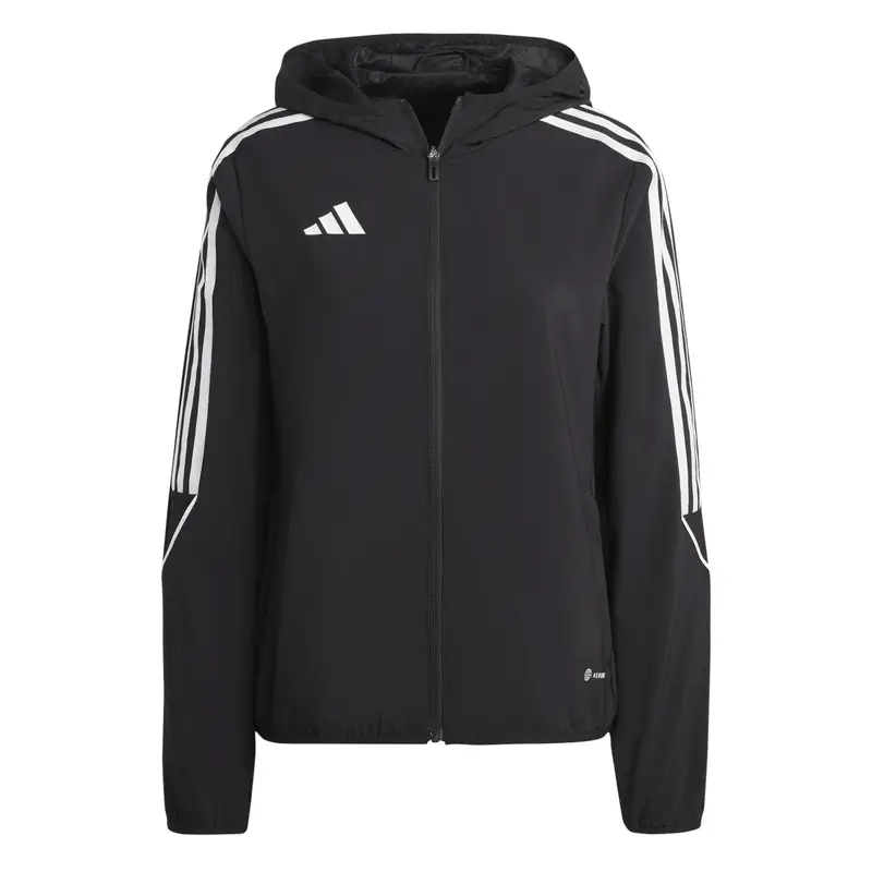 Giacca impermeabile da donna Adidas Tiro 23 League Noir