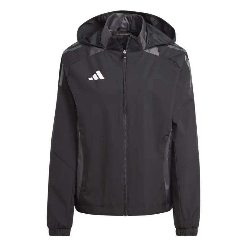 Giacca impermeabile da donna adidas Tiro 24 Competition Noir