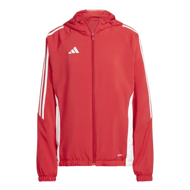 Giacca impermeabile da donna Adidas Tiro 24 Rouge