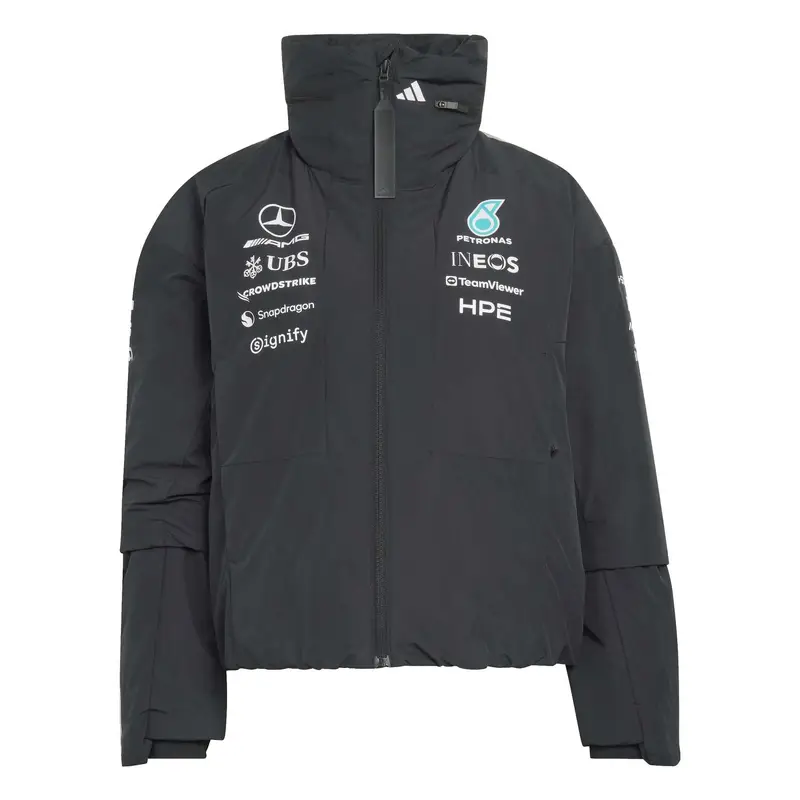 Giacca impermeabile donna Mercedes AMG Petronas Formula 1 Team Engineers Noir