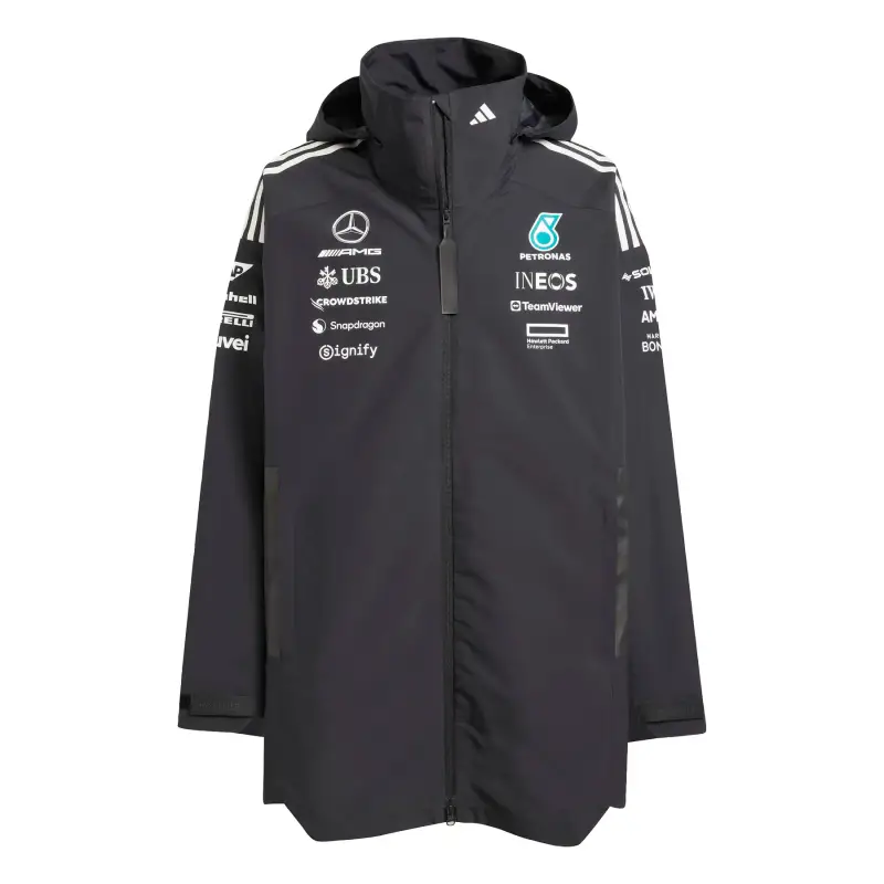 Giacca impermeabile Mercedes AMG Petronas Formula One Team Myshelter Noir