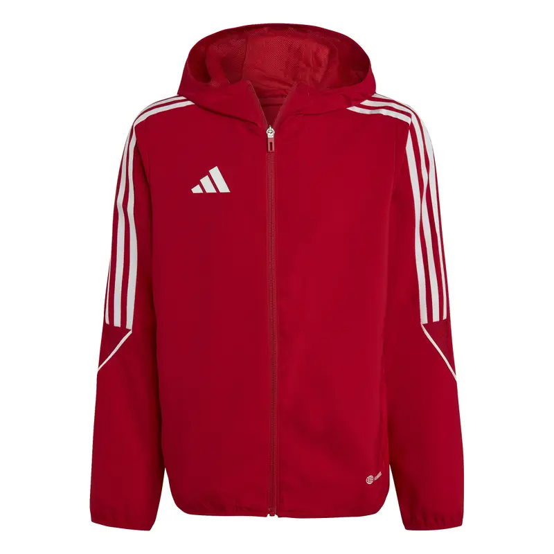 Giacca impermeabile per bambini Adidas Tiro 23 League Rouge