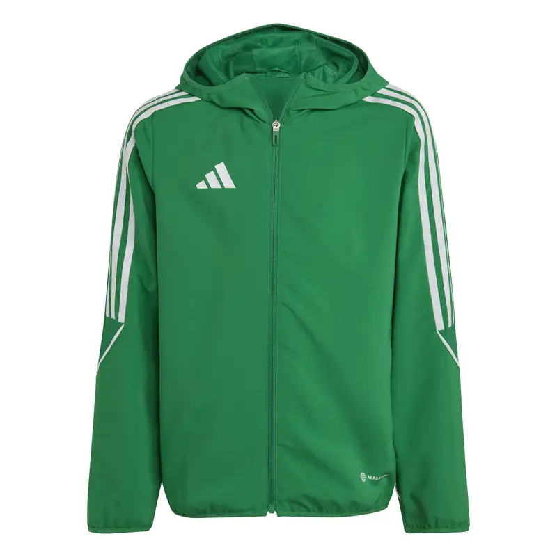 Giacca impermeabile per bambini Adidas Tiro 23 League Vert