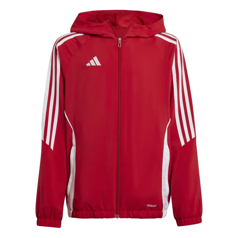 Giacca impermeabile per bambini Adidas Tiro 24 Rouge