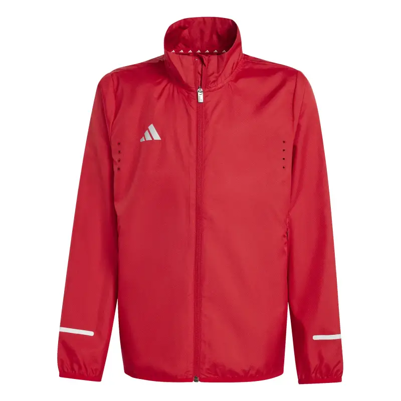 Giacca impermeabile per bambini adidas Wind Rdy Rouge