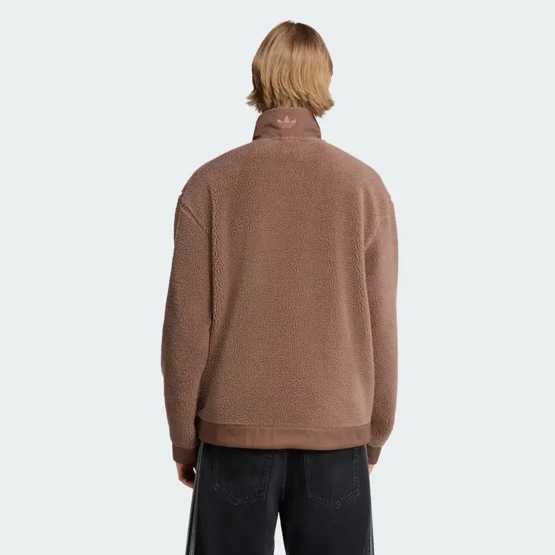 Giacca in felpa polar con zip integrale premium Essentials Earth Strata miniatura 2