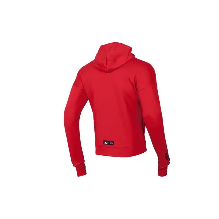 Giacca in Maglia Sportiva Adidas Uomo Capispalla Rosso EA2105 L miniatura 3