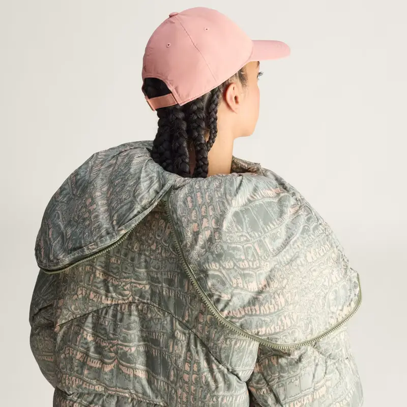 Giacca invernale imbottita con motivo stampato adidas by Stella McCartney Soft Powder miniatura 4