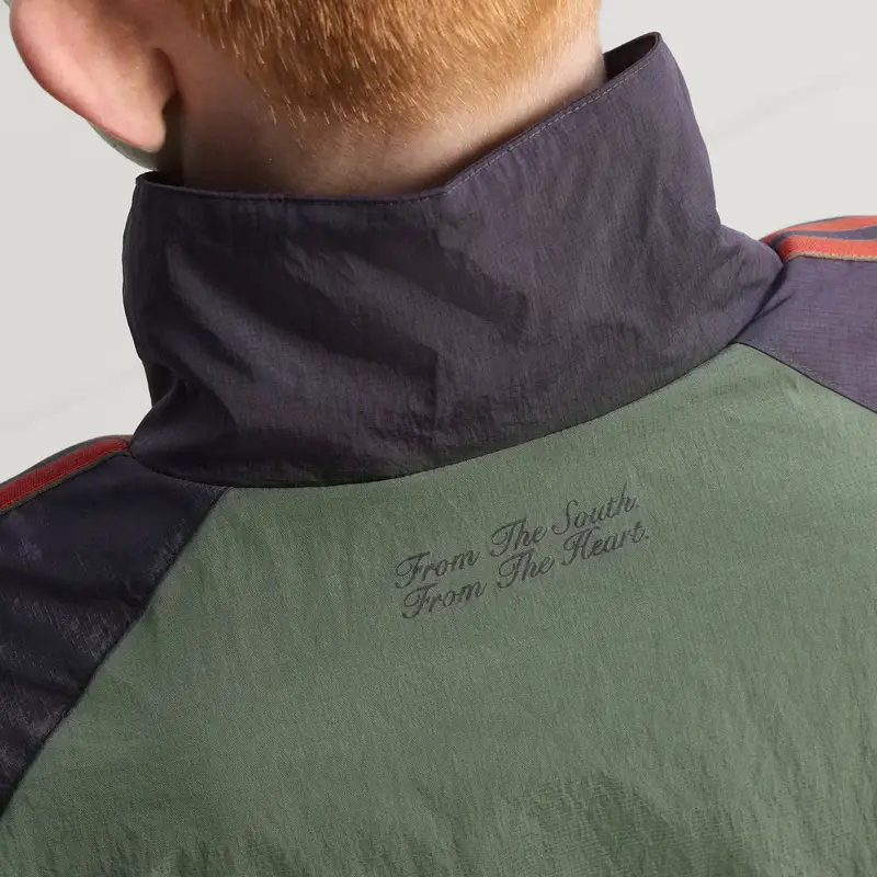 Giacca mezza zip Terrace Icons FC Bayern MÃ¼nchen Base Green miniatura 4