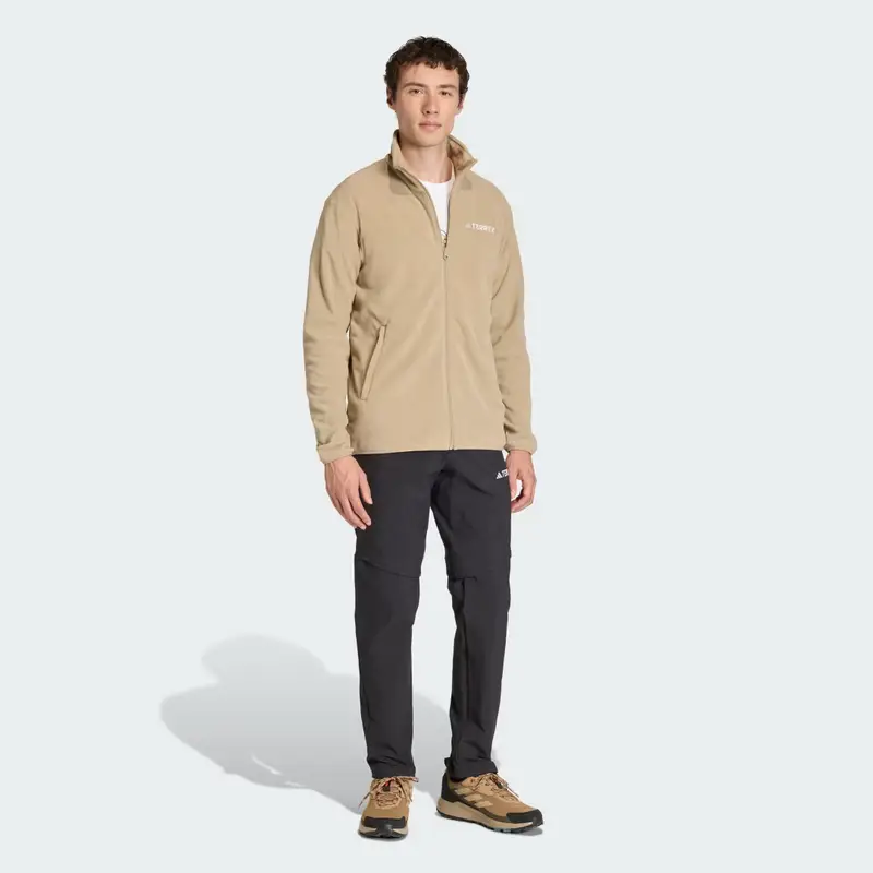 Giacca Multi Essentials Full-Zip Fleece Blanch Cargo miniatura 3