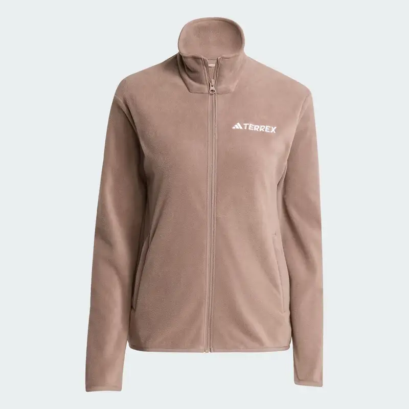 Giacca Multi Essentials Full-Zip Fleece Trace Brown miniatura 4