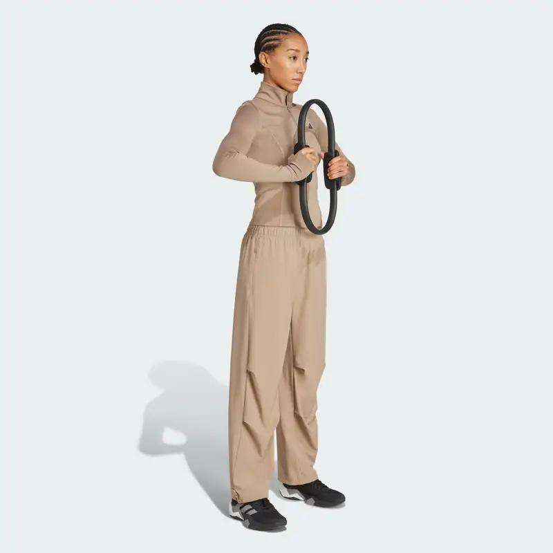 Giacca Optime Essentials zip integrale Chalky Brown miniatura 3