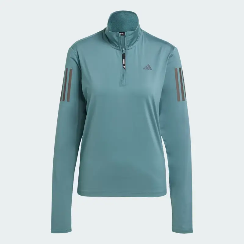 Giacca Own the Run Half-Zip Preloved Teal miniatura 4