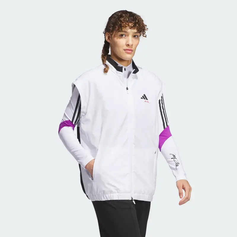 Giacca senza maniche adidas x Jay3lle White miniatura 3