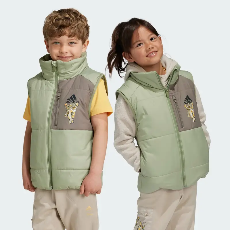 Giacca senza maniche Disney Lion King | Adidas Verde