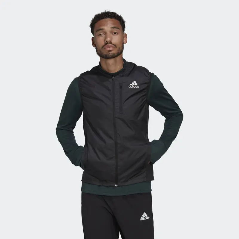 Giacca senza maniche Own the Run | Adidas Nero