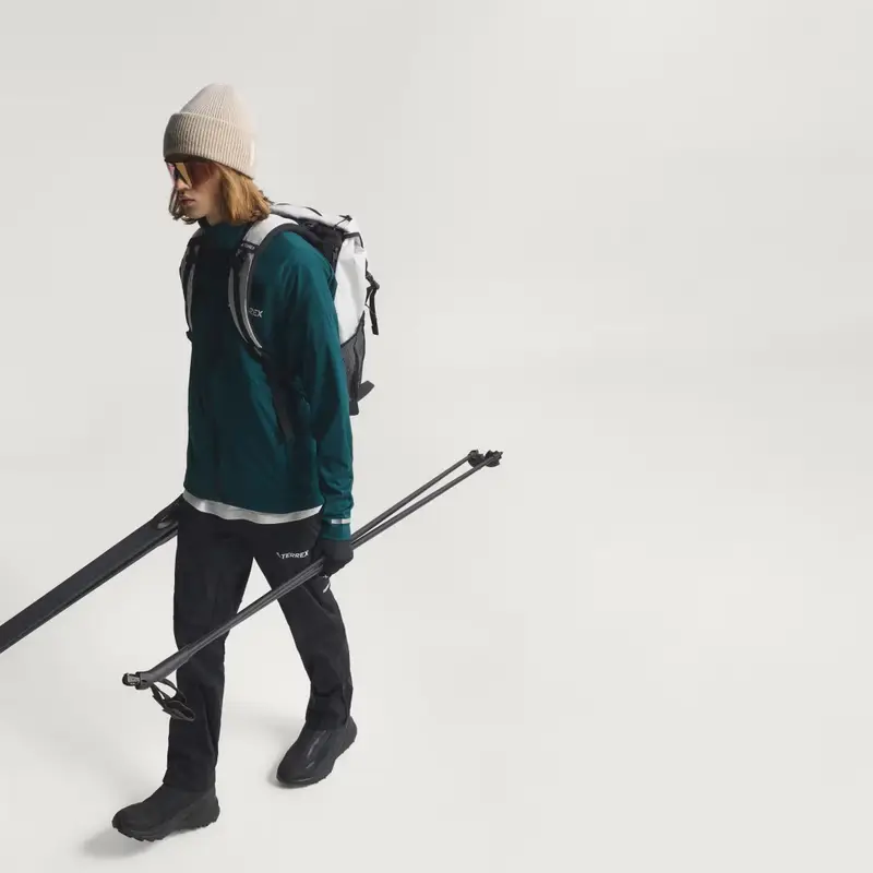 Giacca softshell Terrex Xperior Cross-Country Ski Aurora Ivy miniatura 3