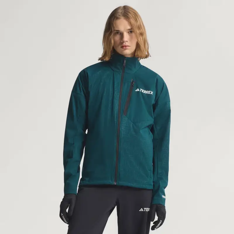 Giacca softshell Terrex Xperior Cross-Country Ski Aurora Ivy