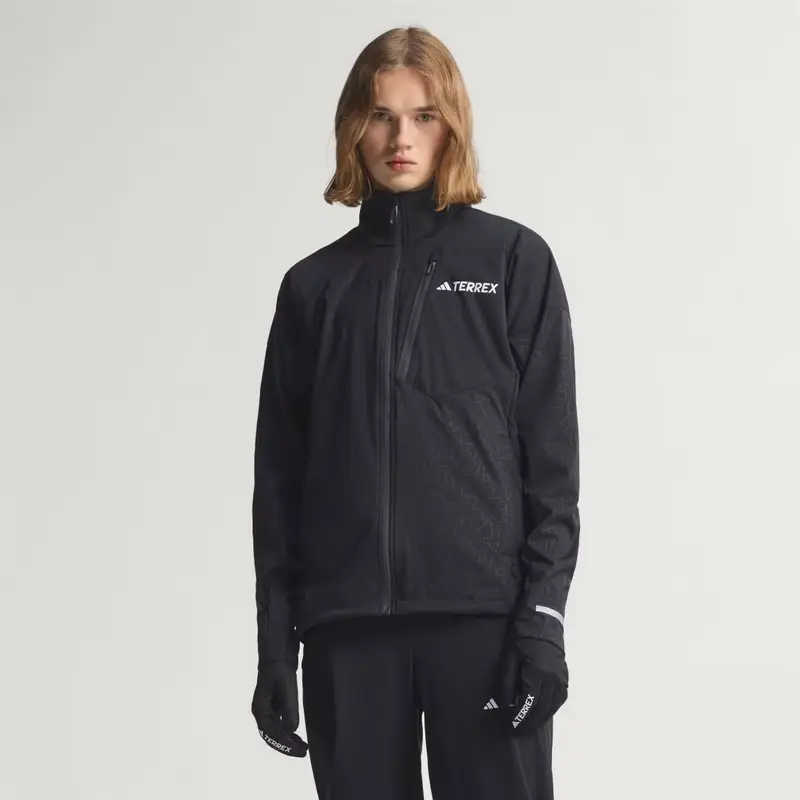 Giacca softshell Terrex Xperior per sci di fondo Black