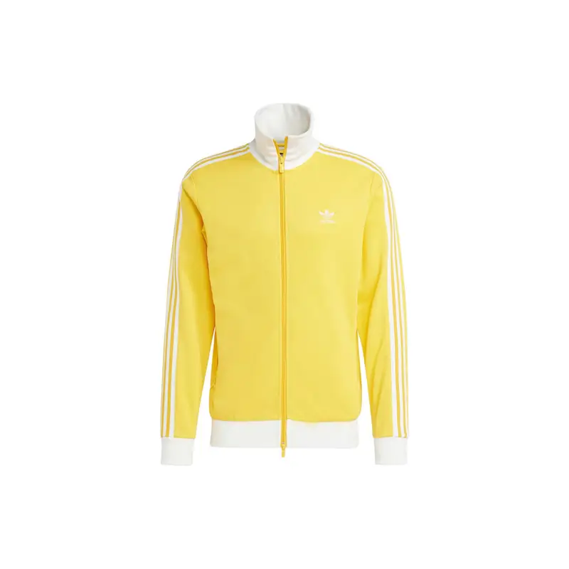 Giacca Sportiva Adidas Originals Adicolor Beckenbauer Track Top Color Block Uomo Giacca Giallo Sole IP0414 XXXXL