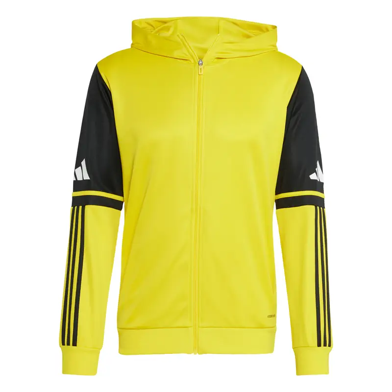 Giacca sportiva con cappuccio adidas Squadra25 Jaune