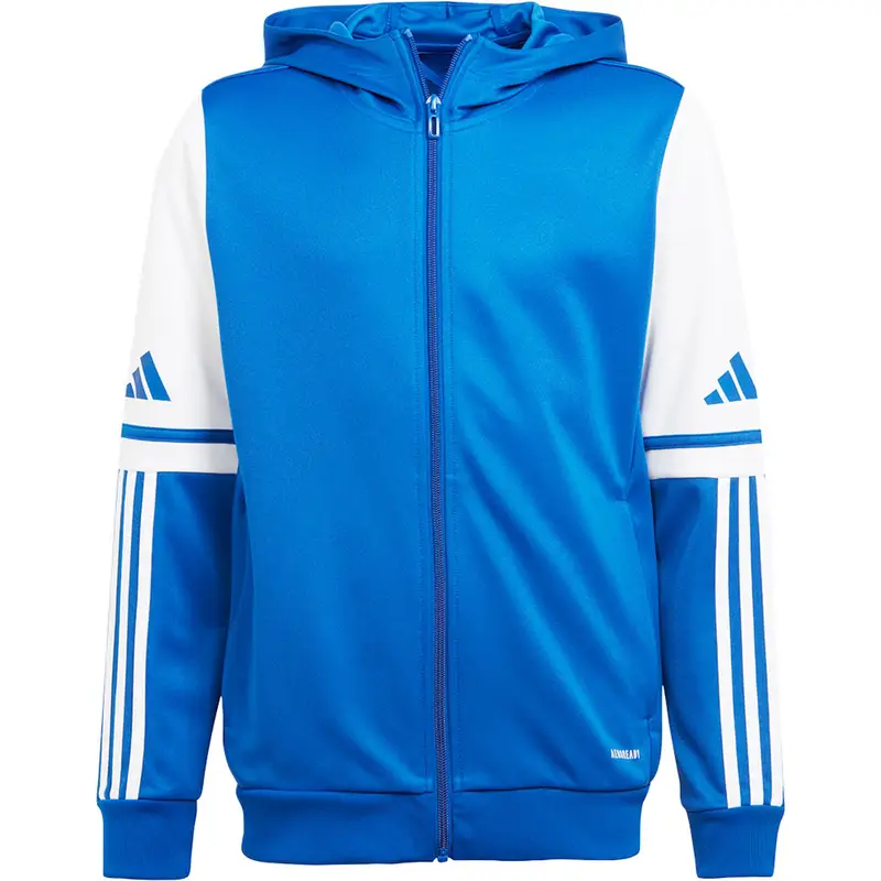 Giacca sportiva con cappuccio per bambini adidas Squadra25 Bleu