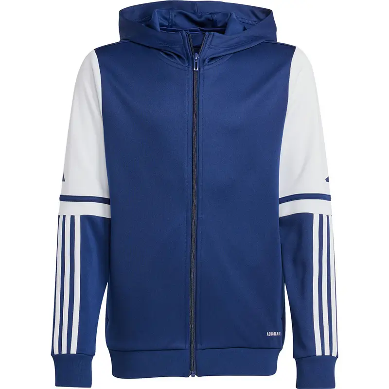 Giacca sportiva con cappuccio per bambini adidas Squadra25 Bleu