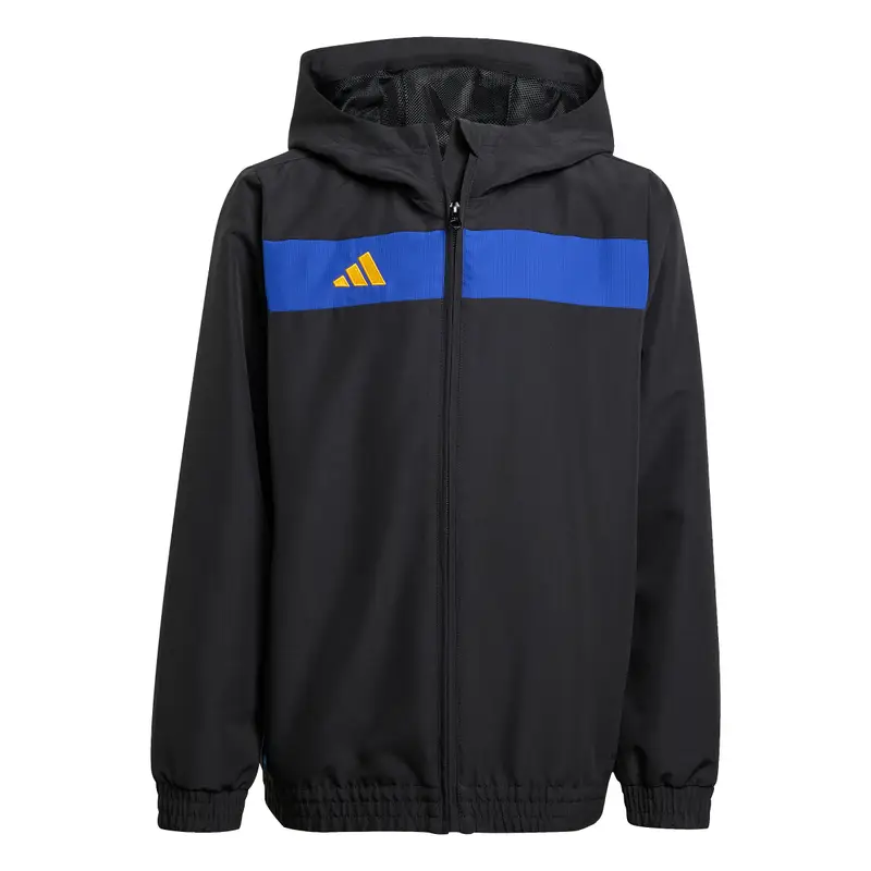 Giacca sportiva con cappuccio per bambini adidas Tiro25 essentials Noir