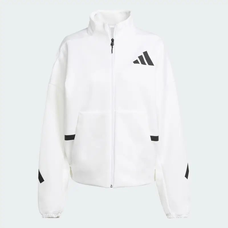 Giacca sportiva da donna adidas Z.N.E Blanc