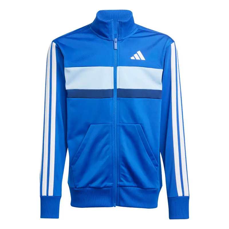 Giacca sportiva per bambini adidas Essentials Tiberio 3-Stripes Bleu