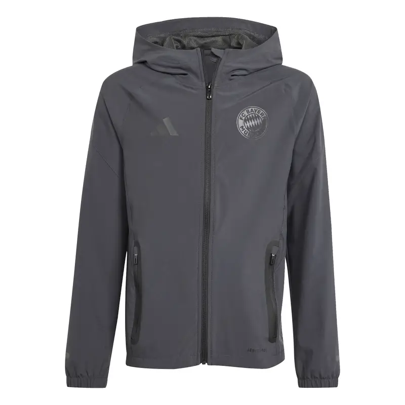 Giacca sportiva per bambini Bayern Munich 2024/25 Noir