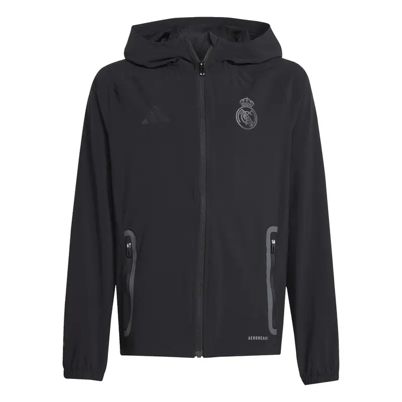Giacca sportiva per bambini Real Madrid Tiro 2024/25 Noir