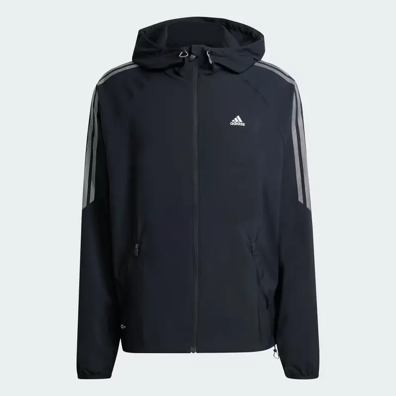 Giacca Striped Regular Windrunner Black miniatura 4