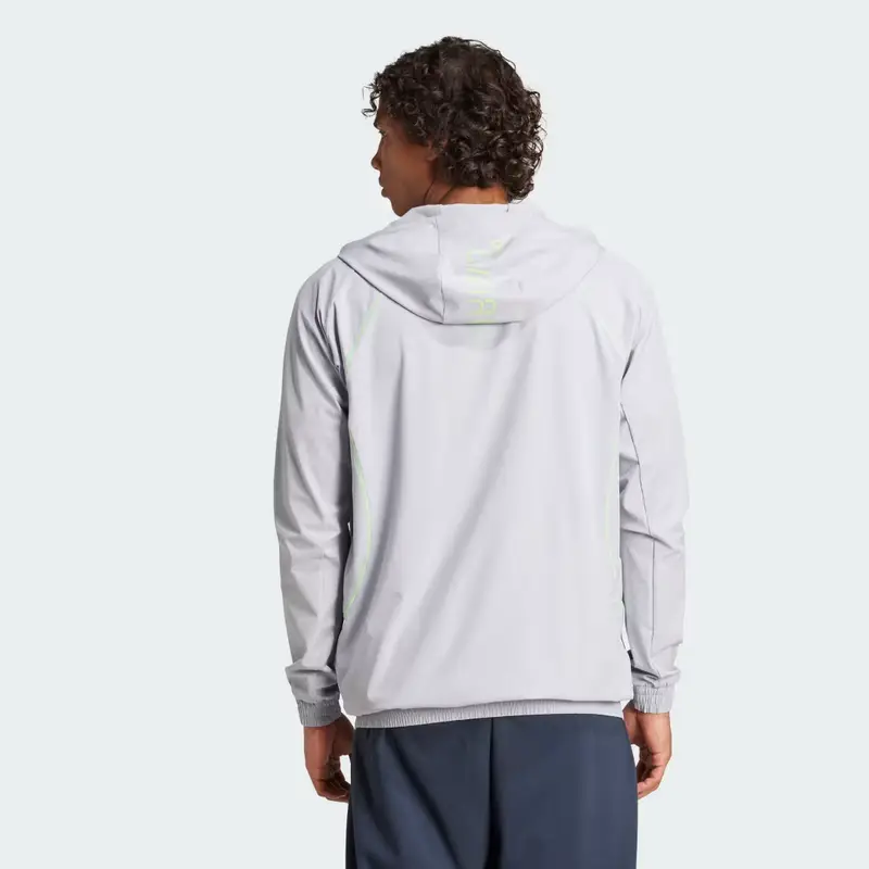 Giacca Tech Apparel Tracktop Halo Silver miniatura 2