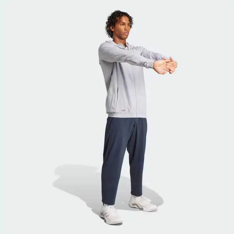 Giacca Tech Apparel Tracktop Halo Silver miniatura 3