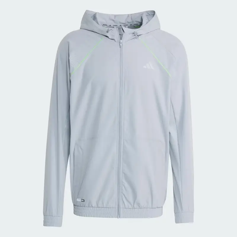 Giacca Tech Apparel Tracktop Halo Silver miniatura 4